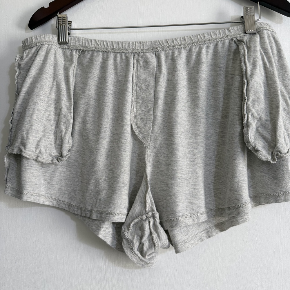 Stars Above Gray Pajama Shorts Size XL - Picture 4 of 8